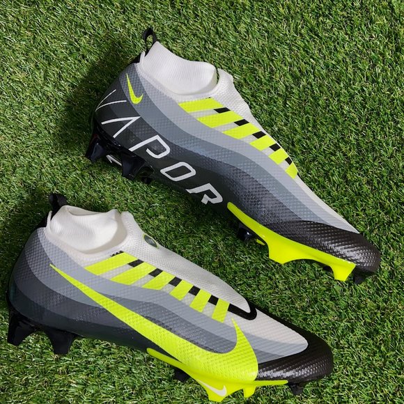 Nike Vapor Edge Pro 360 Football Cleats Mens Size 15 Volt White DV5844-015 NEW